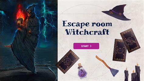 Escape the Witch's Sorcery in the Witchcraft Room Escape Room